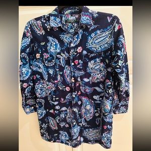 Lauren Ralph Lauren Paisley Shirt
Dress Size S new